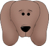 Dog Face Clip Art