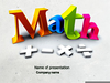 Maths Clipart Animations Image