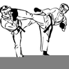Karate Girl Clipart Free Image