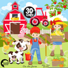 Farm Barn Clipart Image