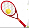 Tennis Racquet Clipart Image