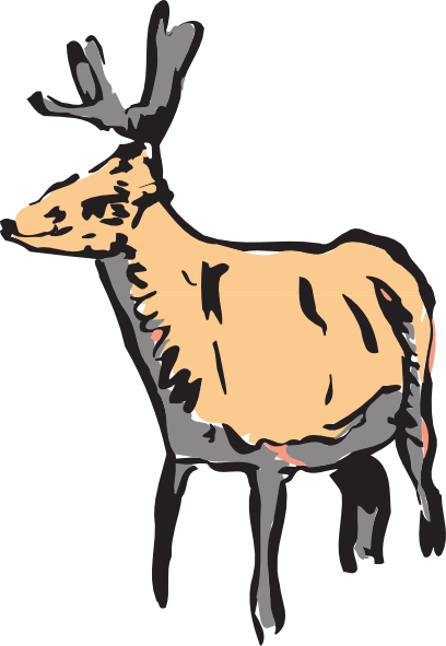 deer clipart vector - photo #44