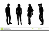 Free Clipart Of Women Silhouettes Image