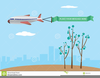 Clipart Plane With Banner Image