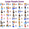 Large People Icons Image