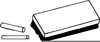 Black White School Clipart Image