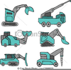Cartoon Construction Vehicle Clipart Image