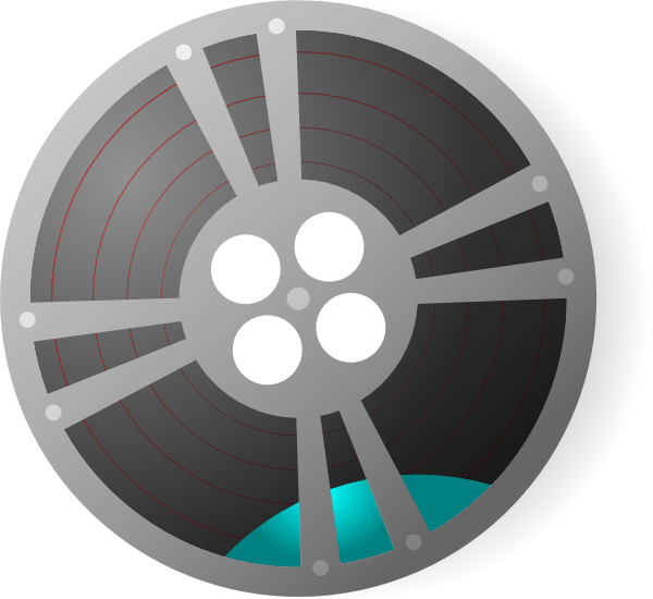 reels of film. Video Film Reel clip art