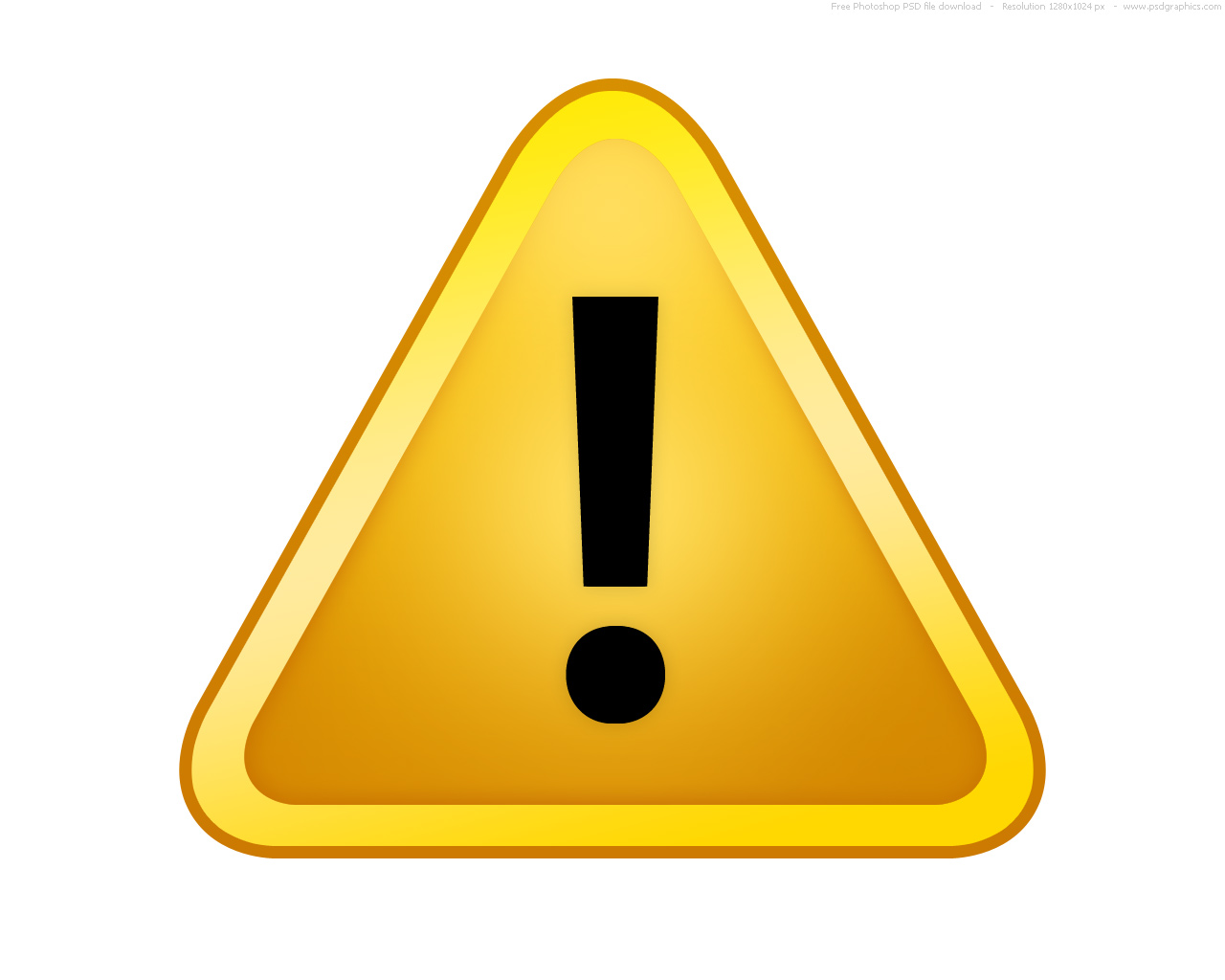 warning clip art - photo #44