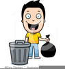 Take Out Garbage Clipart Image