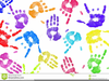 Free Handprints Clipart Image