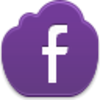 Free Violet Cloud Facebook Image