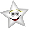 Smiling Star Clip Art