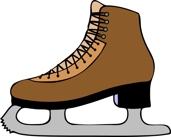 Ice Skate Shoe Clip Art at  - vector clip art online, royalty free  & public domain
