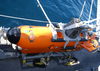 An An/slq-48 Mine Neutralizer Is Hoisted Over The Side Of Pioneer For A Planned Mine Sweeping Exercise Off San Clemente Island. 2 Image