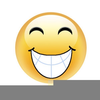 Silly Grin Clipart Image