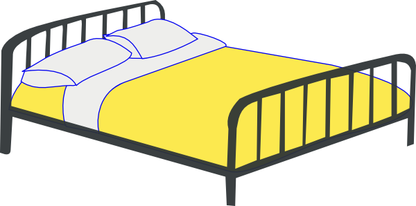 Rfc Double Bed Clip Art at Clker.com - vector clip art online, royalty ...