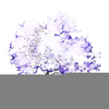 Butterfly Clipart Purple Image