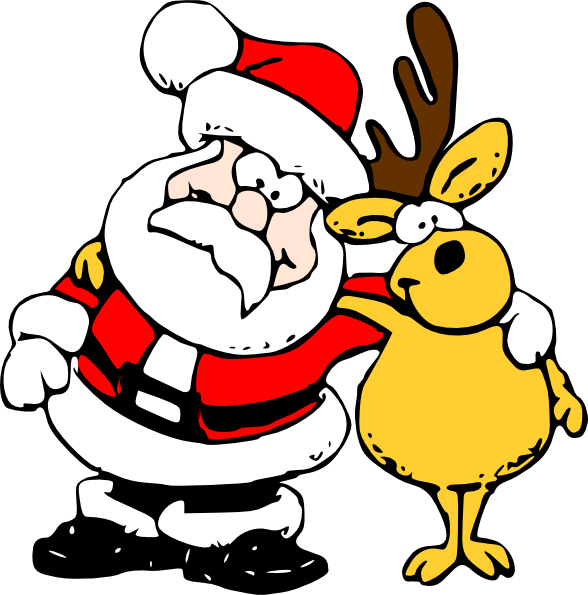 funny reindeer clipart - photo #8
