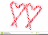 Christmas Candy Cane Clipart Image