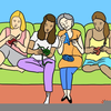 Knitting Group Clipart Image