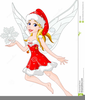 Free Christmas Tinkerbell Clipart Image