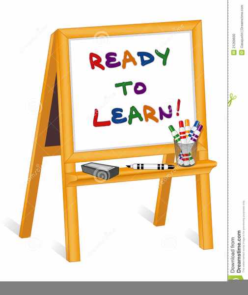 whiteboard easel clipart free