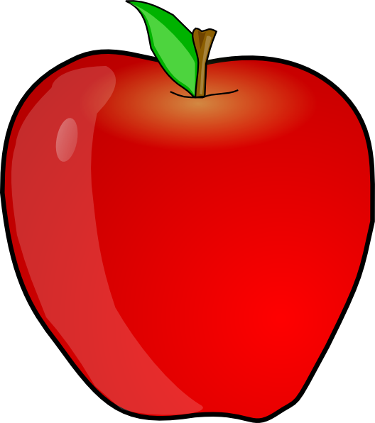 clipart apple drawing - photo #39