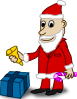 Santa 3 Clip Art