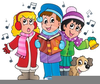 Free Christmas Choir Clipart Image