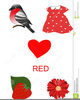 Things That Are Red Clipart Image