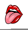 Smacking Lips Clipart Image