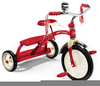 Toddler Tricycle Clipart Image