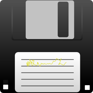 Kuba Floppy Disk Clip Art