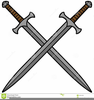Free Clipart Crossed Swords Image