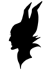 Maleficent Dragon Silhouette Image
