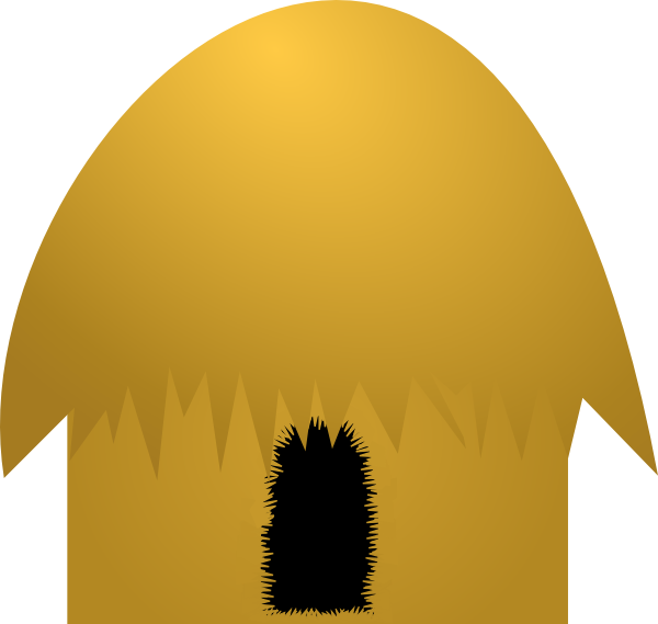 tiki hut clip art free - photo #30