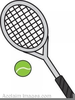 Tennis Racquets Clipart Free Image