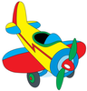 Clipart Of Cartoon Airplanes Image