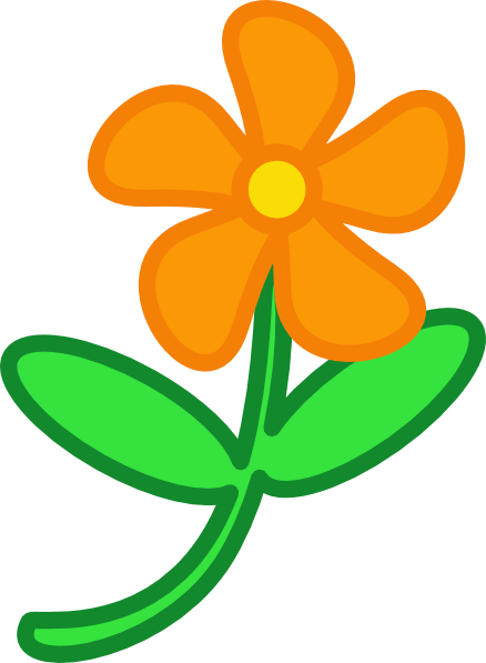 clipart cartoon flowers - photo #12