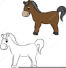 Free Horse Kid Clipart Image