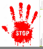 Clipart Stop Hand Image