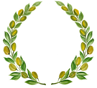 Istockphoto Olive Branch Wreath | Free Images at Clker.com - vector