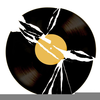 Broken Record Clipart Image