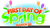 St Day Of Spring Clipart Image
