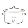 Crockpot Clipart Image