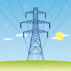 Electricity Pylon Clipart Image