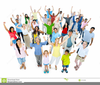 Free Clipart Cheering Crowds Image
