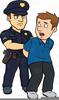 Cop Arresting Man Clipart Image