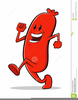 Funny Sausage Clipart Image